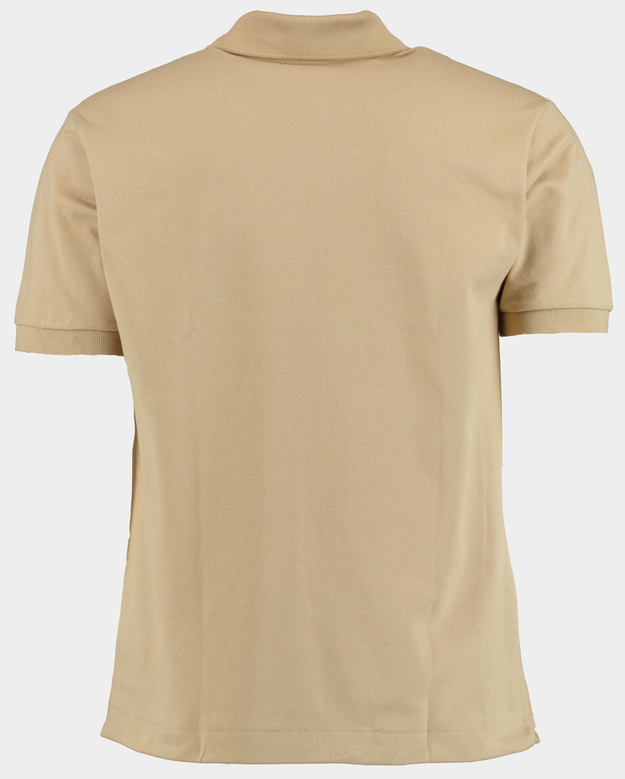 Lacoste Polo korte mouw Beige Piqué L1212/02S