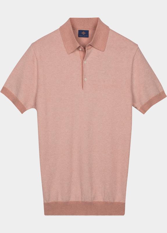 Baileys Polo heren Rood Polo knitted SS Polo Collar 615774/325