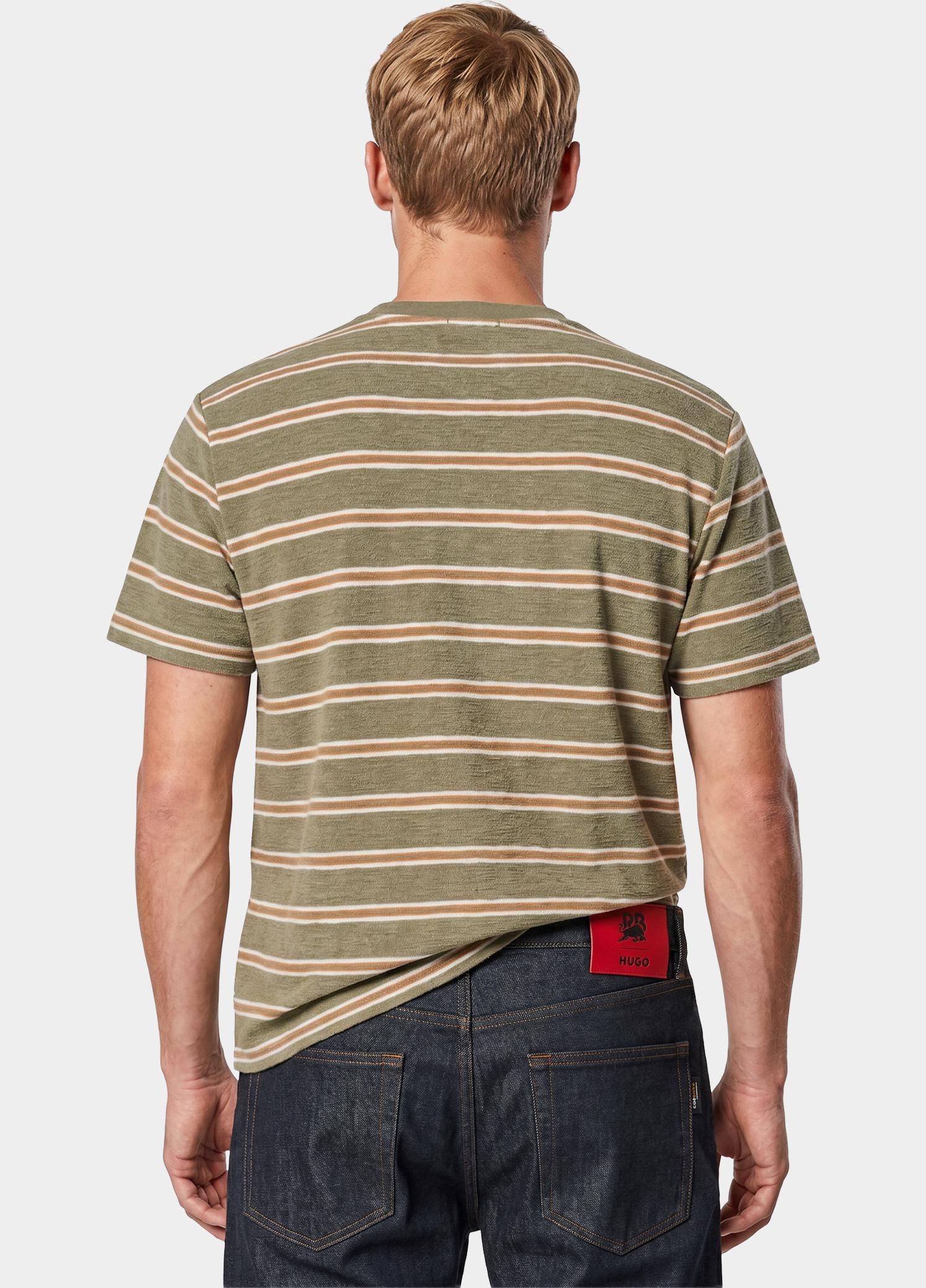 Cast Iron T-shirt korte mouw Bruin Short sleeve r-neck relaxed f CTSS2606585/6148