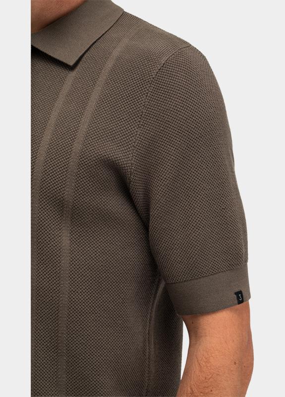 Butcher of Blue Polo korte mouw Grijs Ripley M2616001/708