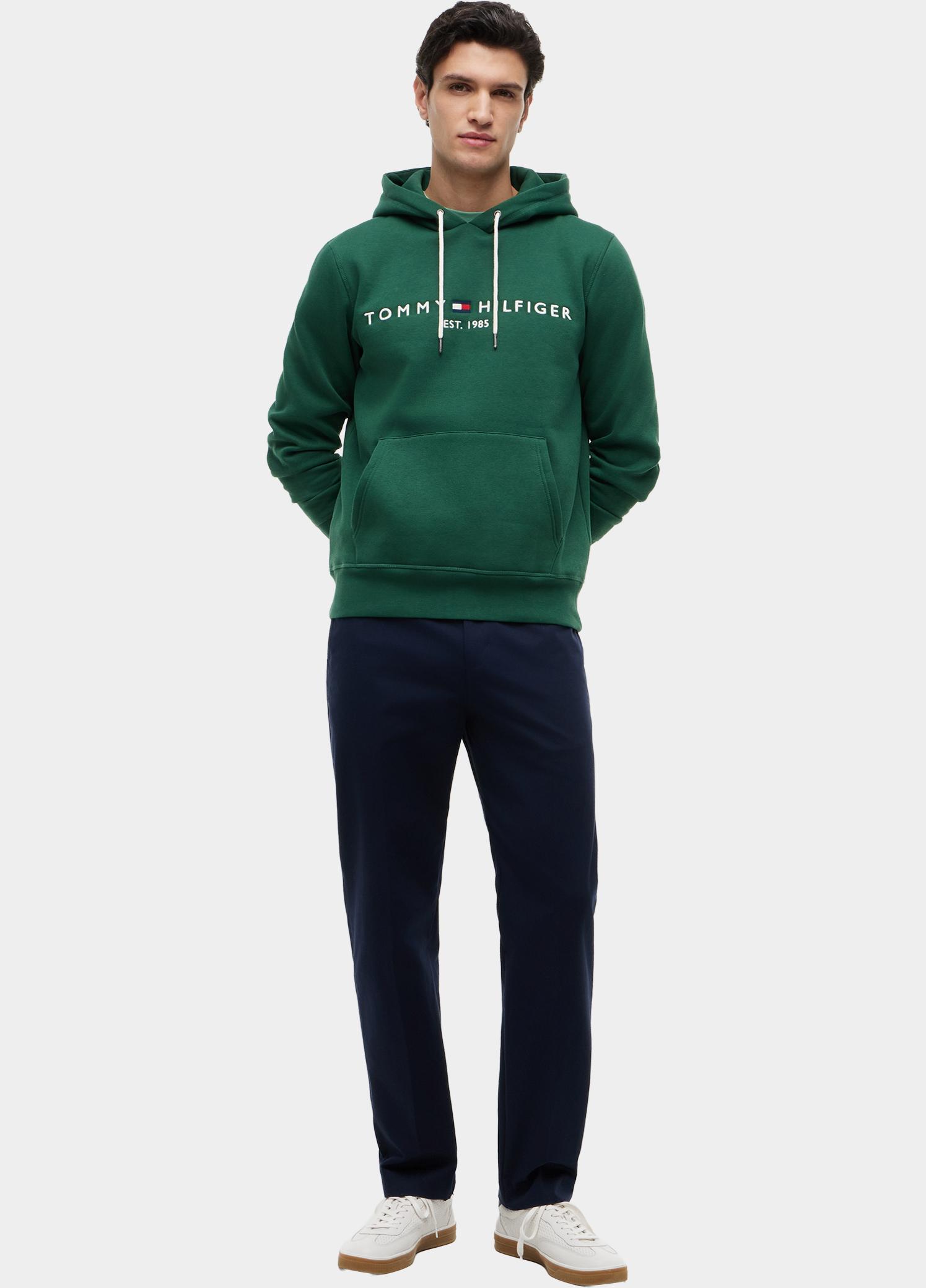 Tommy Hilfiger Hoodie heren Groen TOMMY LOGO HOODY MW0MW11599/L2N