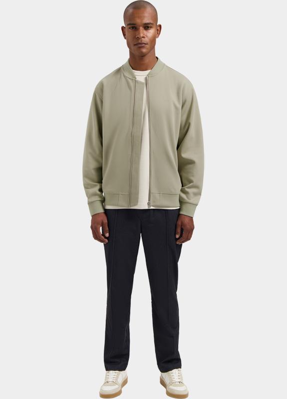 Dstrezzed Sweater heren Beige DS_Tobias Sweat Bomber 211800/251