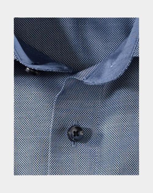 Olymp Business hemd lange mouw Blauw 0400/64 Hemden 040064/18