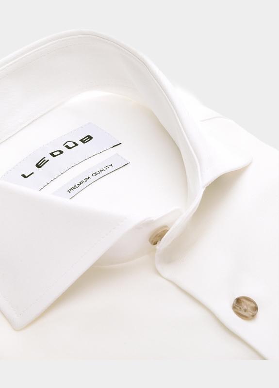 Ledub Business hemd lange mouw Wit  0143400/910-000-000
