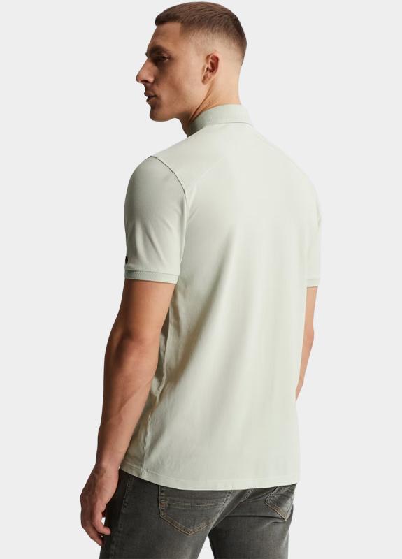 Cast Iron Polo korte mouw Blauw Short sleeve polo slim fit fi CPSS2605894/5011