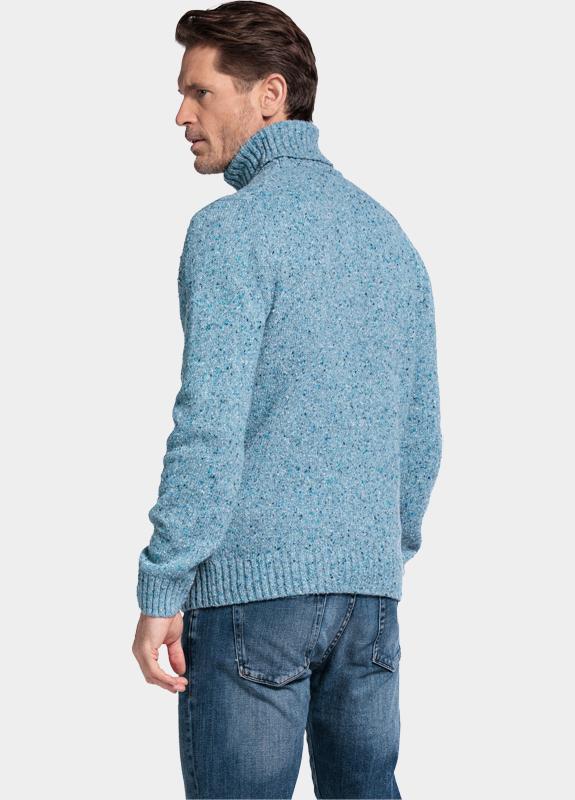 Baileys Coltrui Blauw High Neck Pullover  Front Bod 528551/627