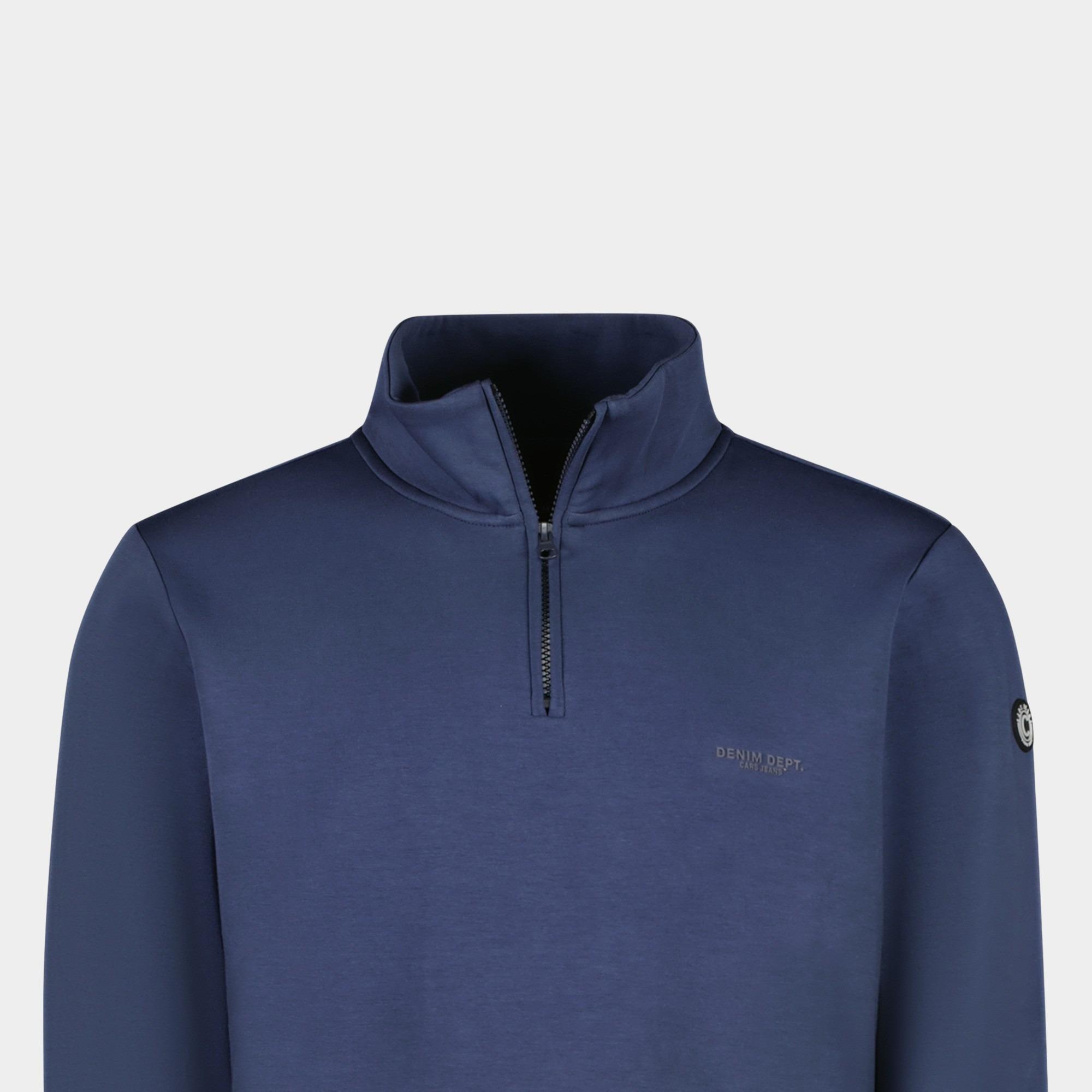 Cars Jeans Half Zip Blauw Proley 61165/12