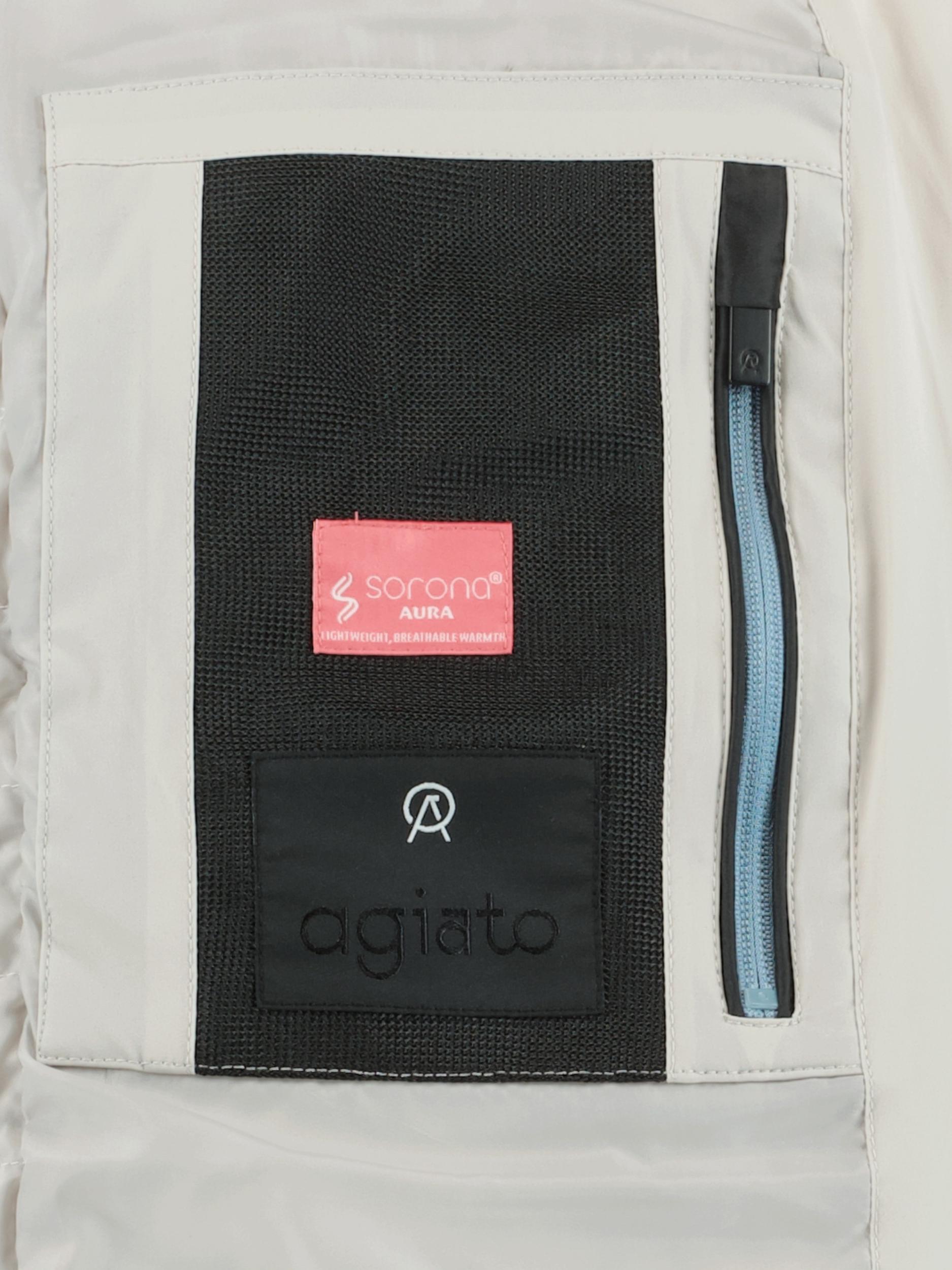 Agiato Tussenjas heren Wit Carlo AT008-50000/Kit