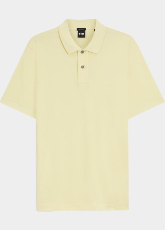 BOSS Black Polo korte mouw Geel Pallas 10278258 01 50553564/749