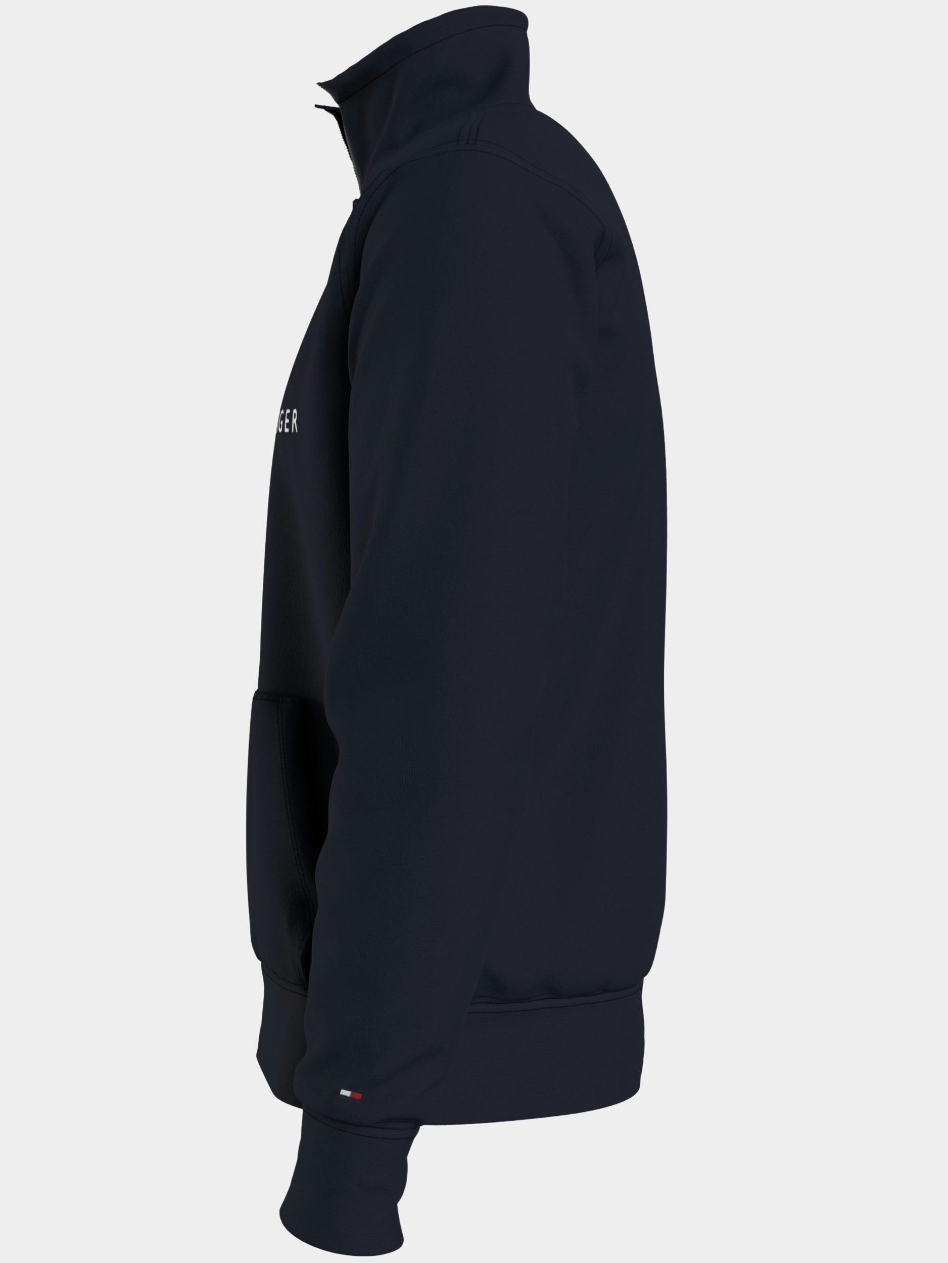 Tommy Hilfiger Sweater Blauw Tommy Logo Mockneck MW0MW20954/DW5