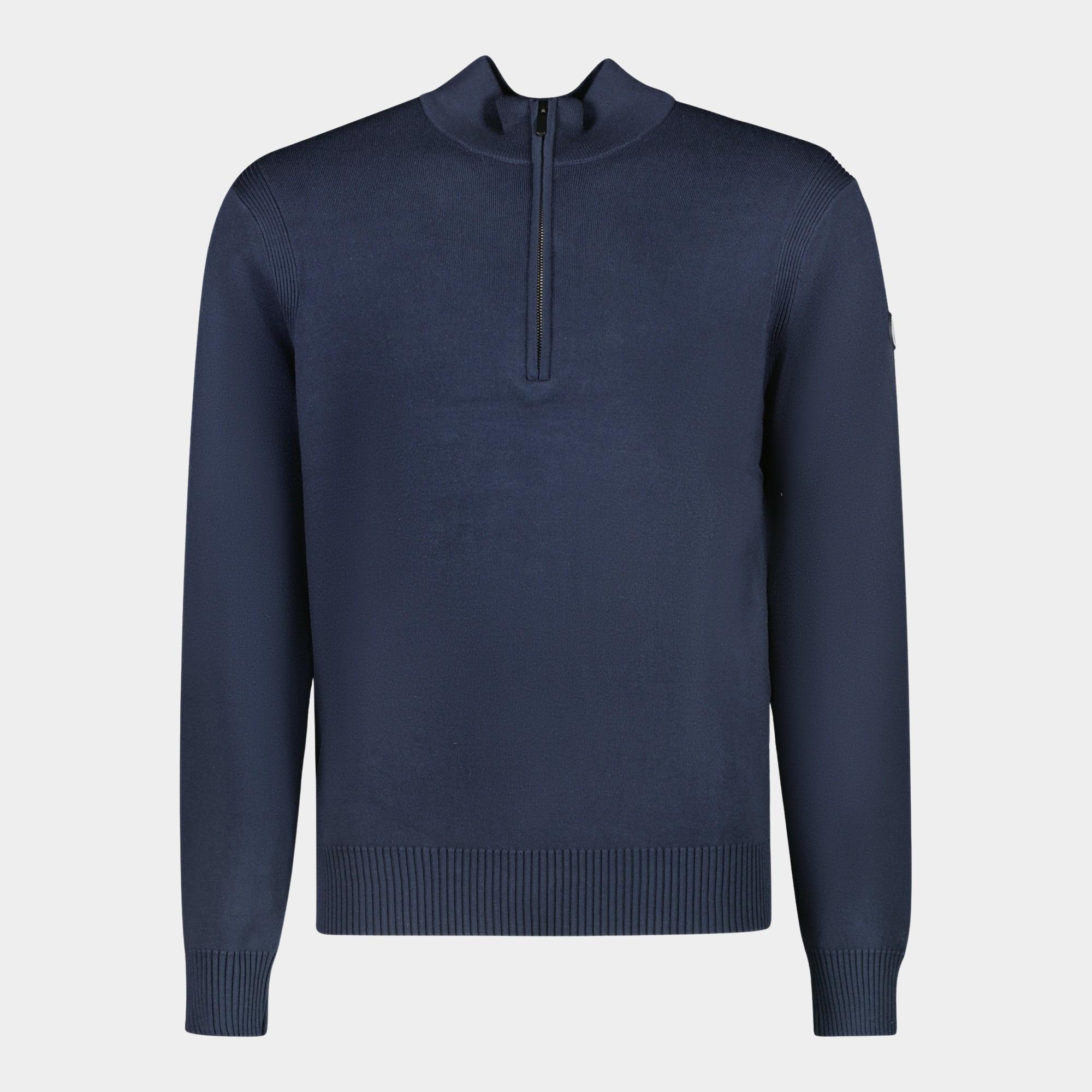 Cars Jeans Half Zip Blauw Symor 63865/12