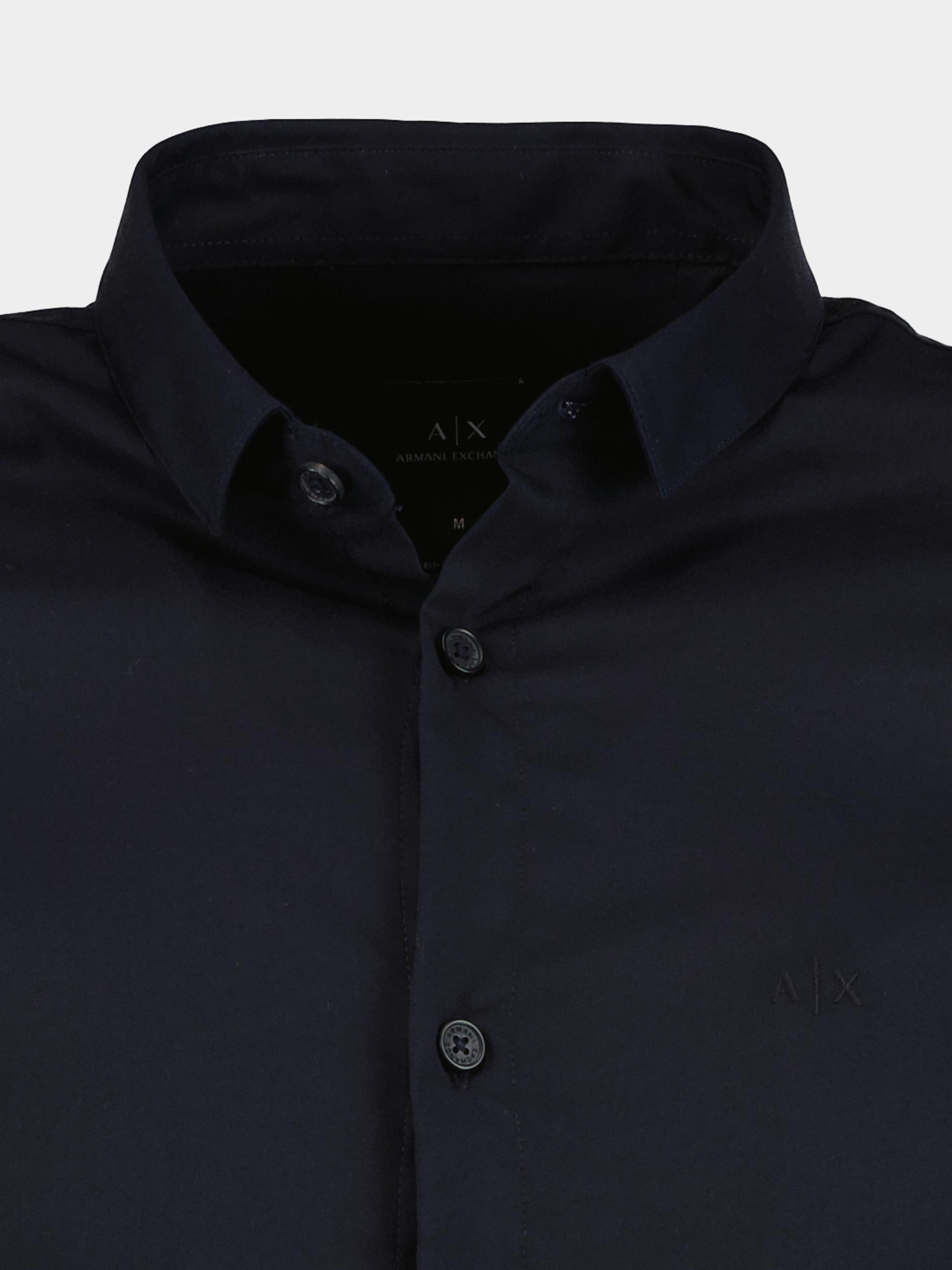 Armani Exchange Casual hemd korte mouw Blauw  8NZC51.ZNYXZ/1510