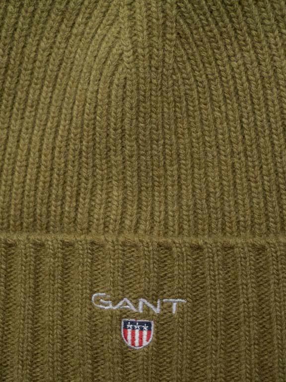 Gant Muts Bruin Unisex. wool lined beanie 9910000/324