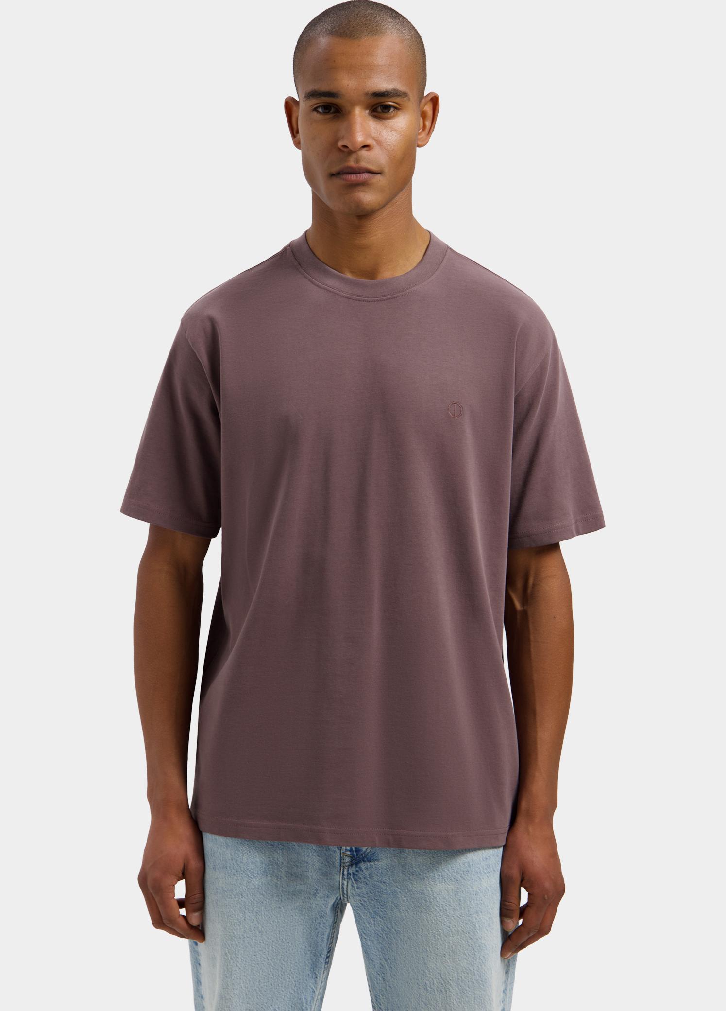 Dstrezzed T-shirt heren Paars Collin SS Tee 203012/463