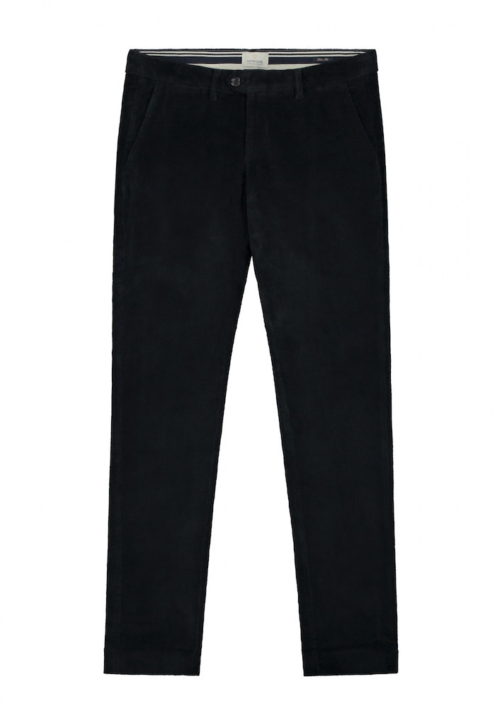 Dstrezzed Katoenen Broek Zwart DS_Fonda Slimfit Chino 501766/994