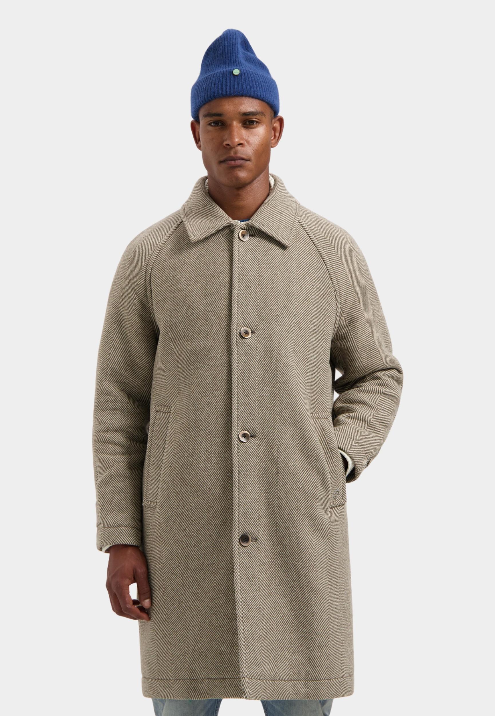 Dstrezzed Wollen Jas Groen DS_Isaac Coat 101612/276
