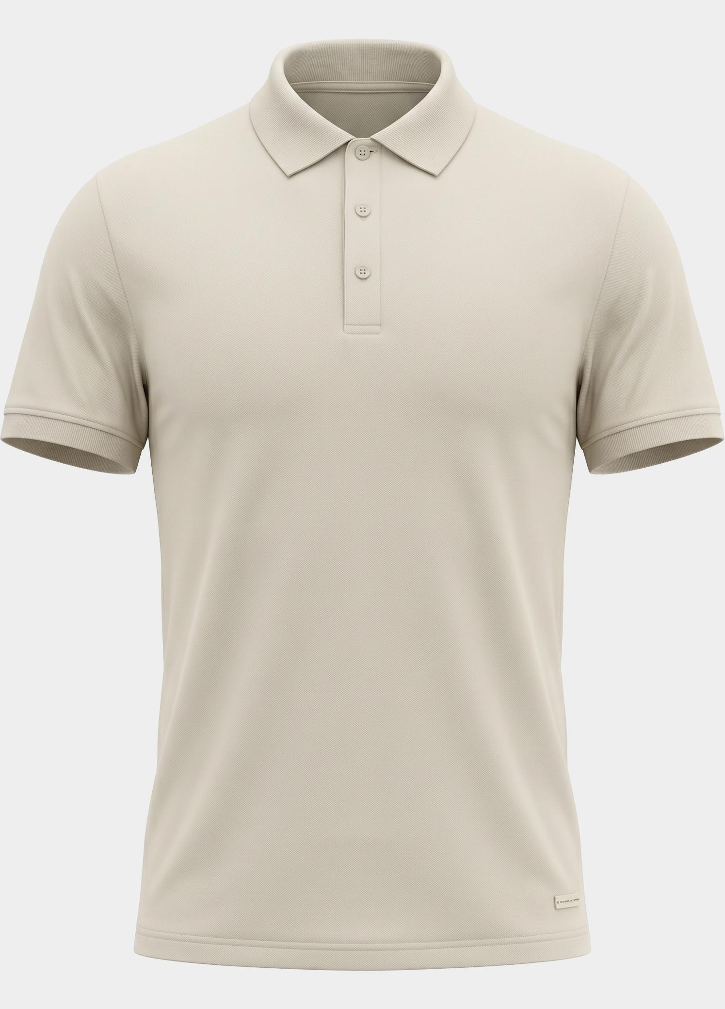 Born With Appetite Polo heren Wit Arto Polo BWA25108AR22/185 kit