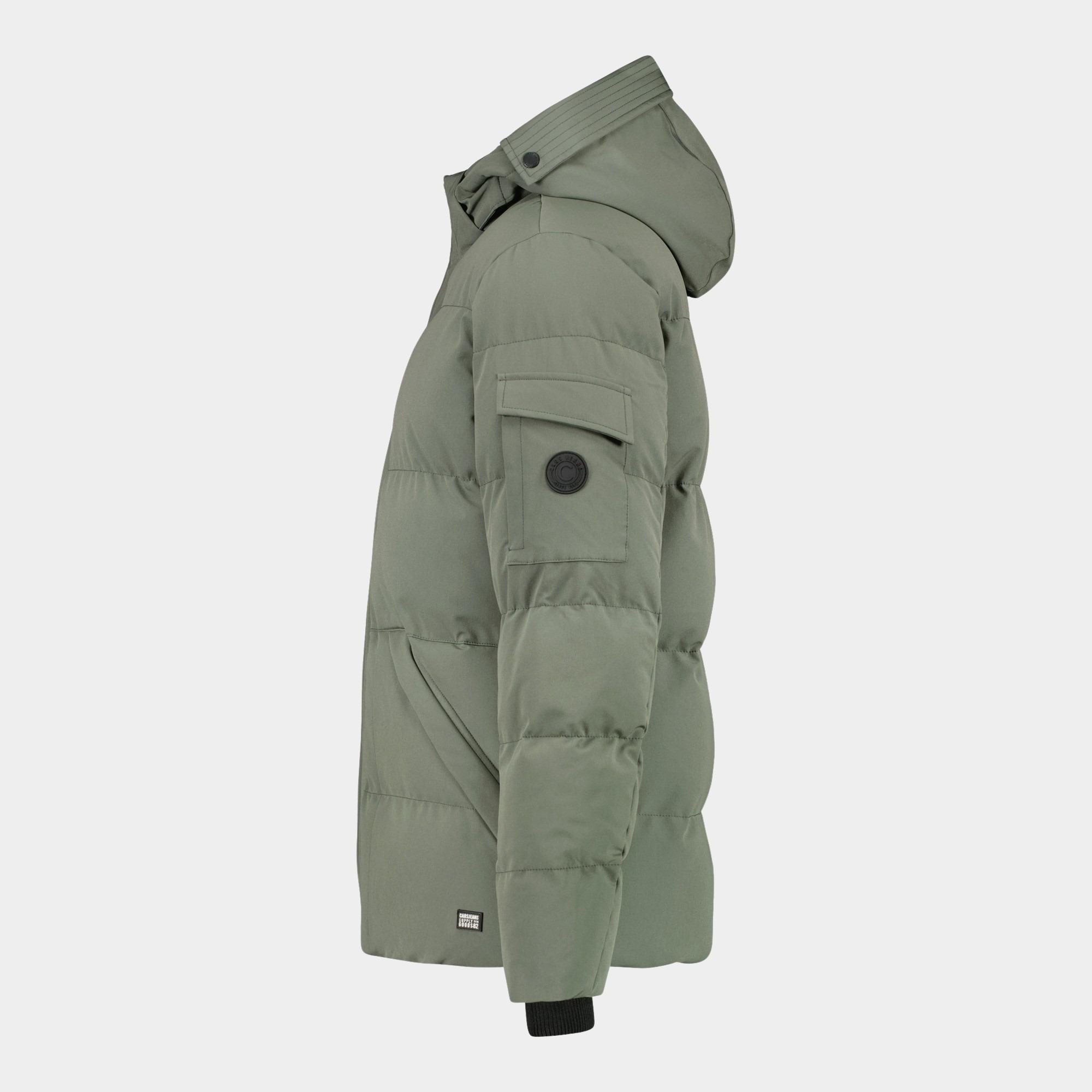 Cars Jeans Winterjack Groen Camden 65464/44