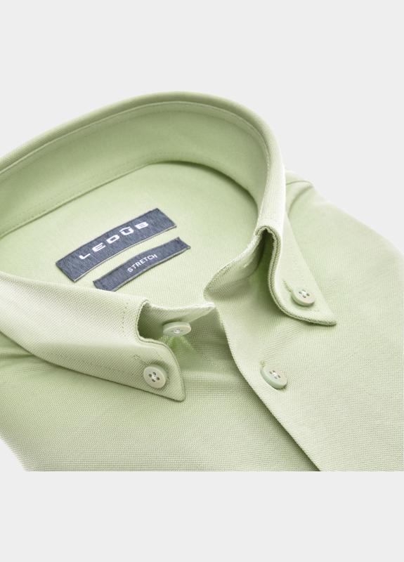 Ledub Business hemd korte mouw Groen  0142347/520-000-000