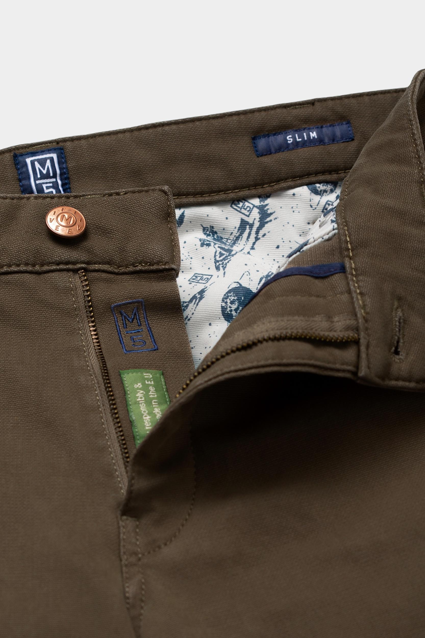 Meyer 5-Pocket Jeans Bruin M5 Slim Art.2-6179 3612617900/34