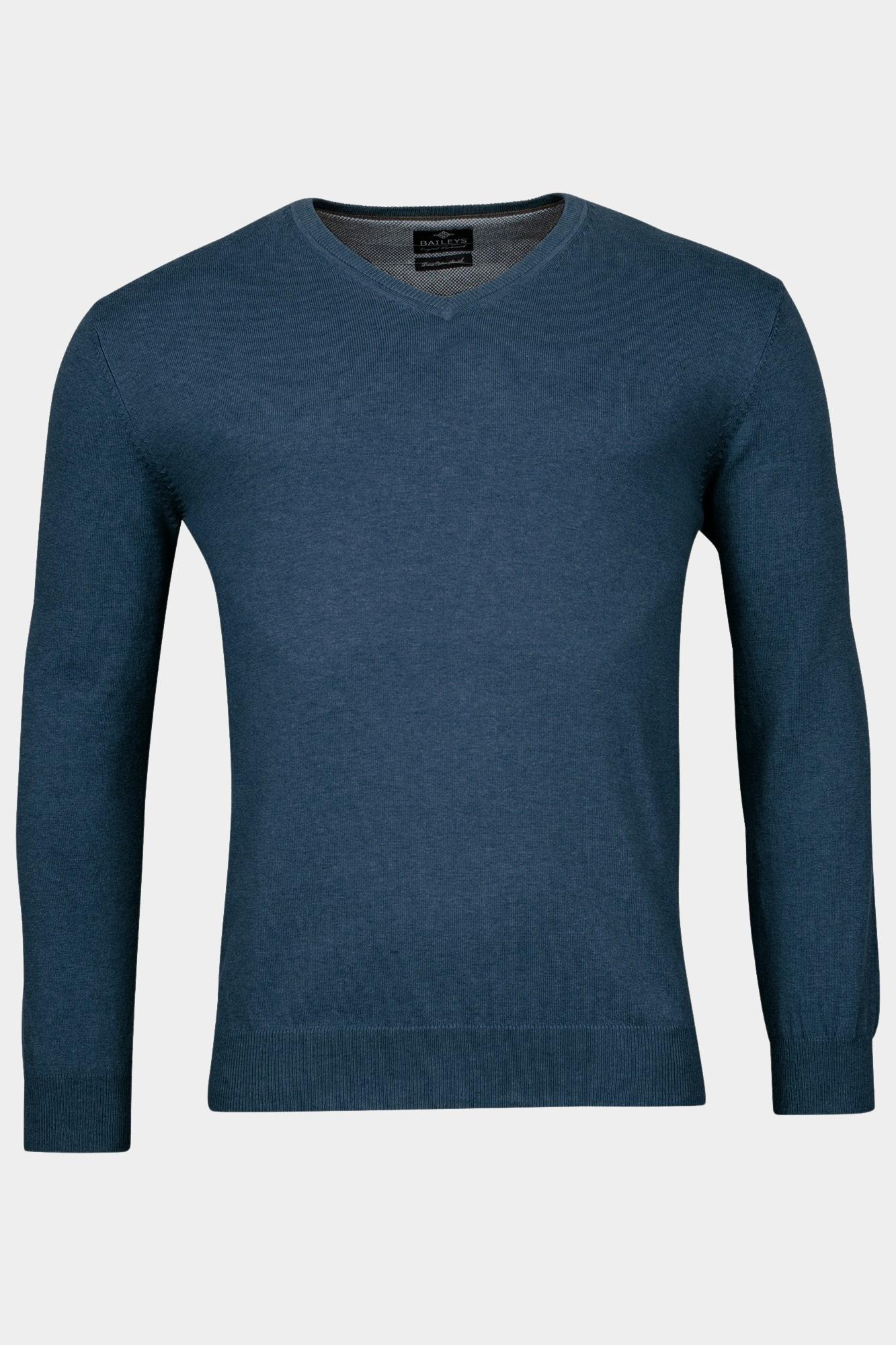 Baileys Pullover Blauw V-Neck 428100/675
