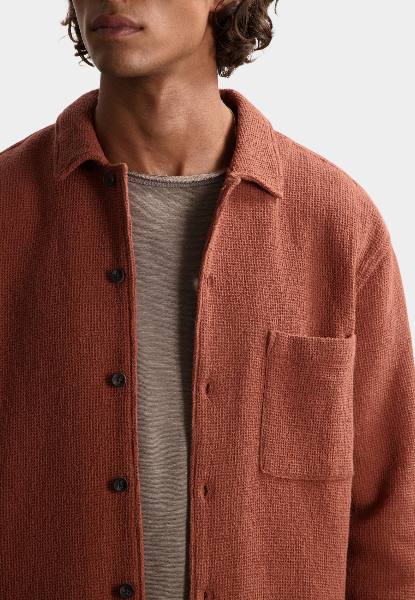 Dstrezzed Casual hemd lange mouw Bruin Daniel shirt 303852/268