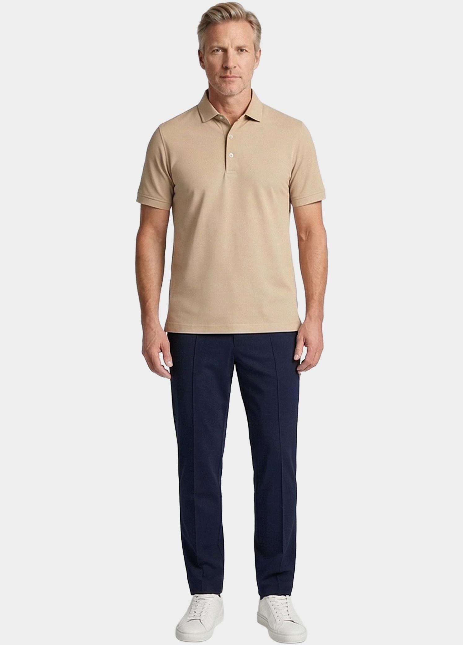Baileys Polo heren Bruin Poloshirt  Jersey 615240/83