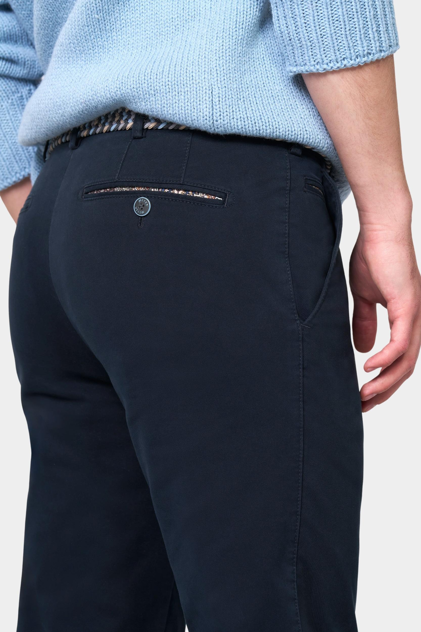 Meyer Chino Blauw Bonn 2-3931 1022393100/20