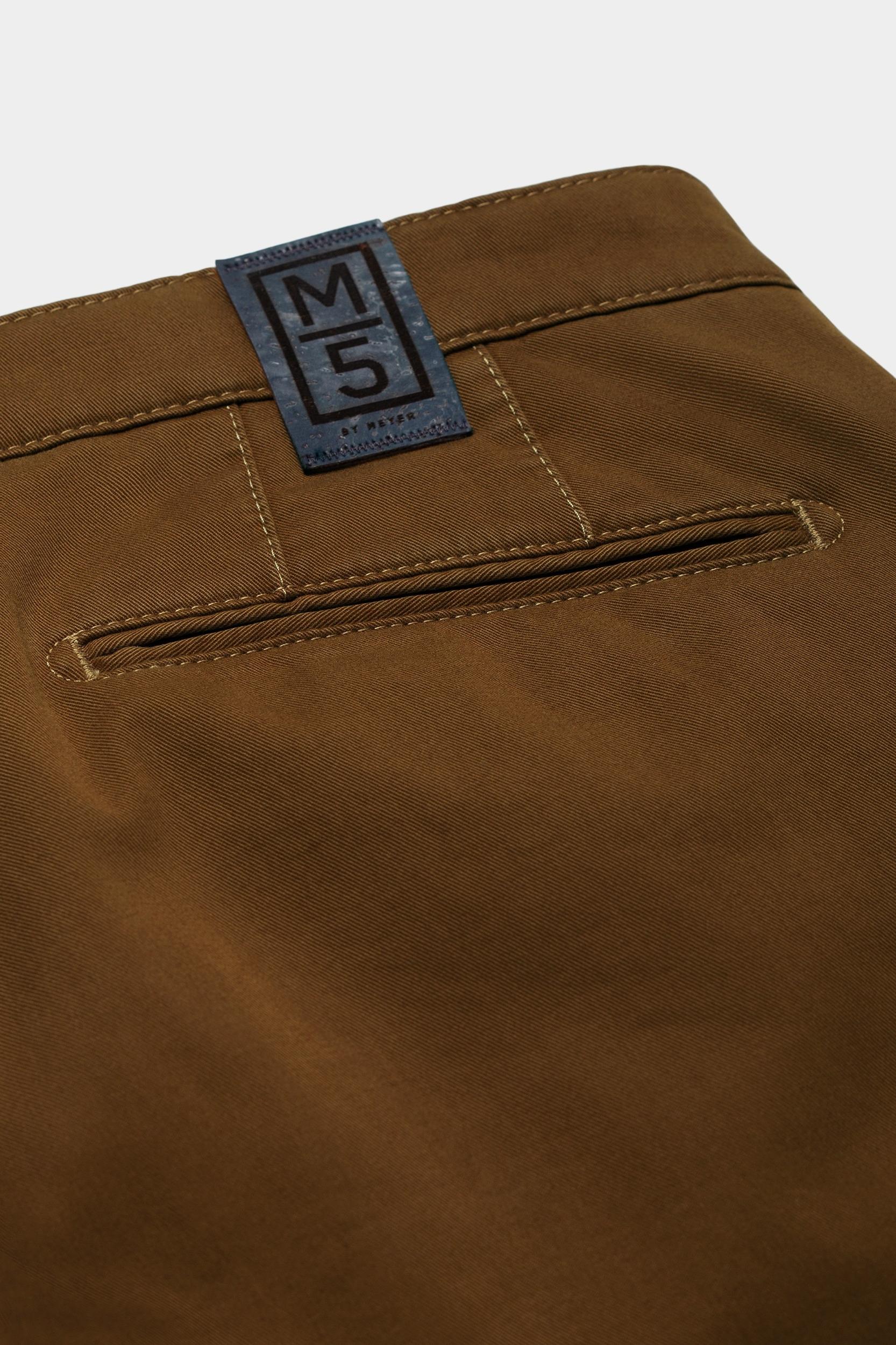 Meyer Katoenen Broek Bruin CHINO Art.9-6001 3649600100/43
