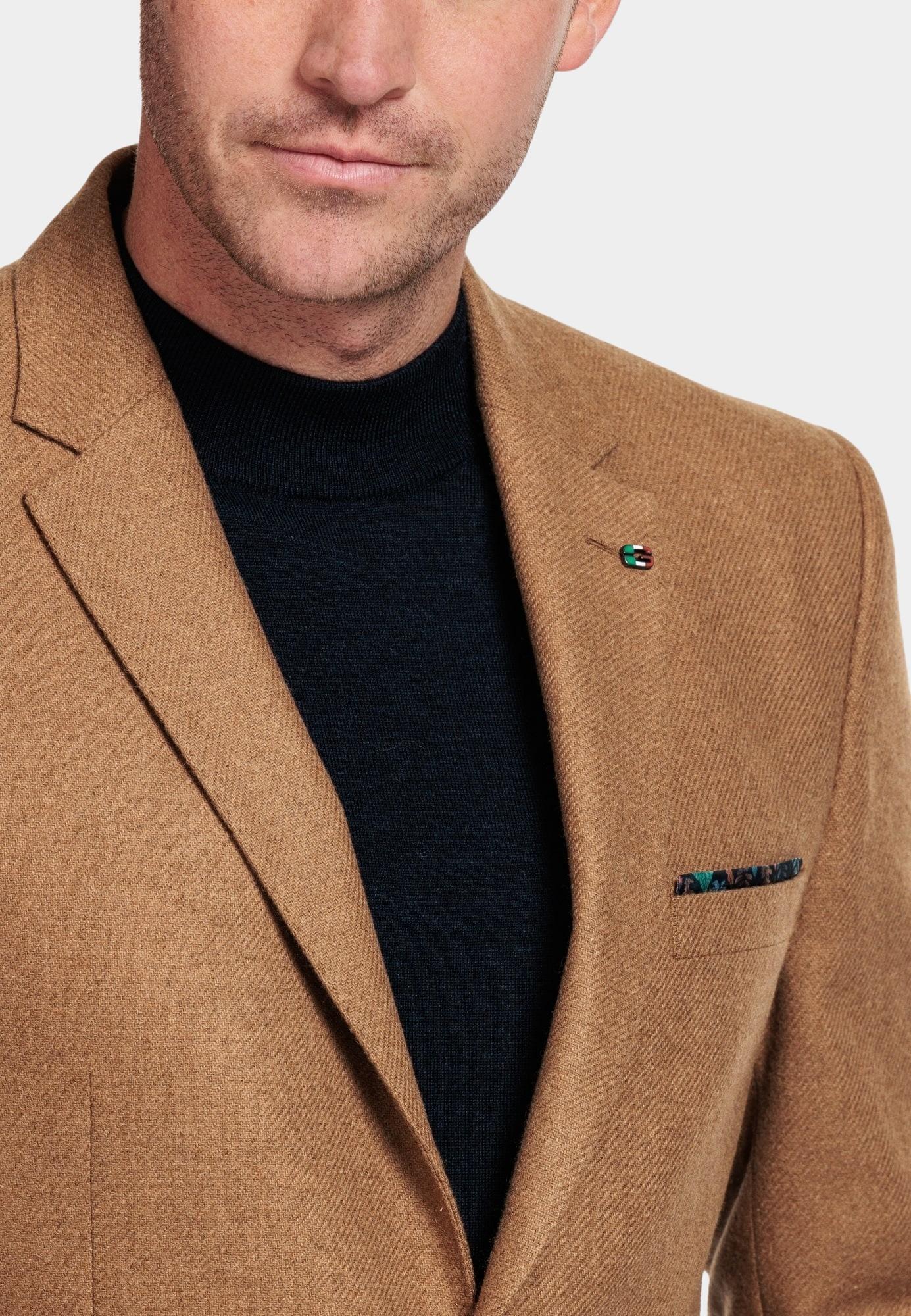 Giordano Blazer Beige Blazer Robert Wool Mix 322610/86