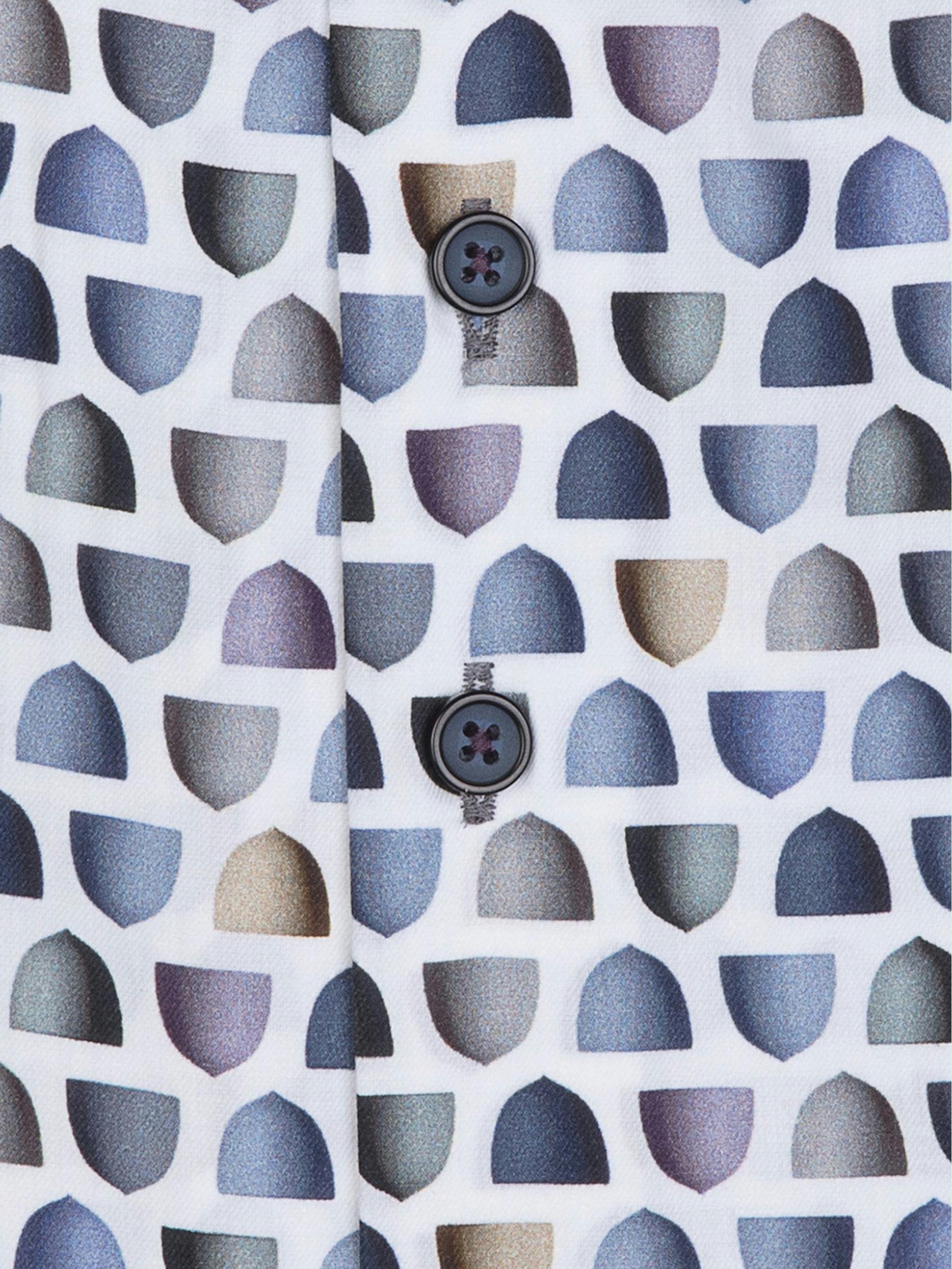 R2 Amsterdam Casual hemd lange mouw Blauw  118.WSP.110/014