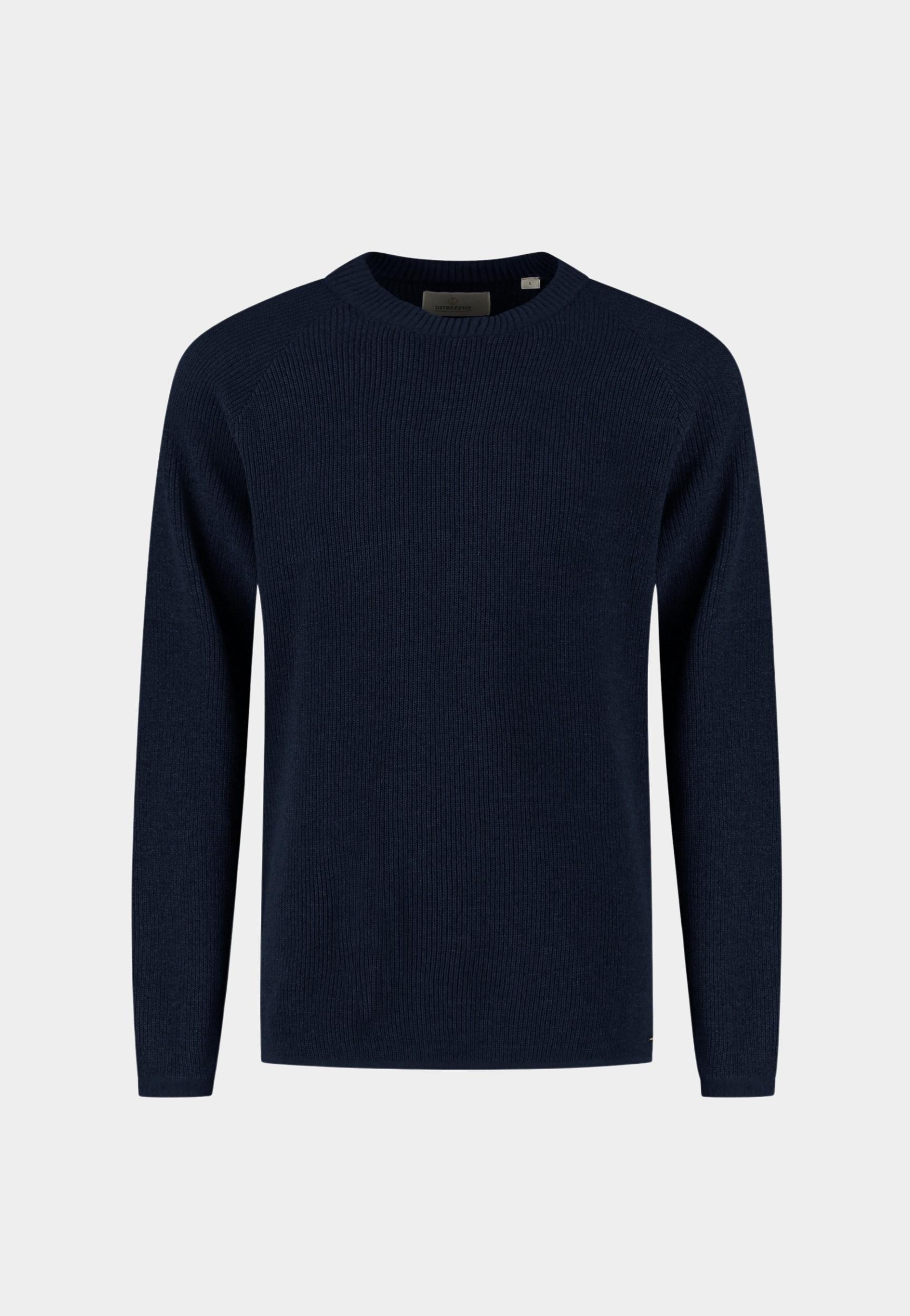 Dstrezzed Pullover Blauw DS_Chenille Crewneck 405722-SMO/649