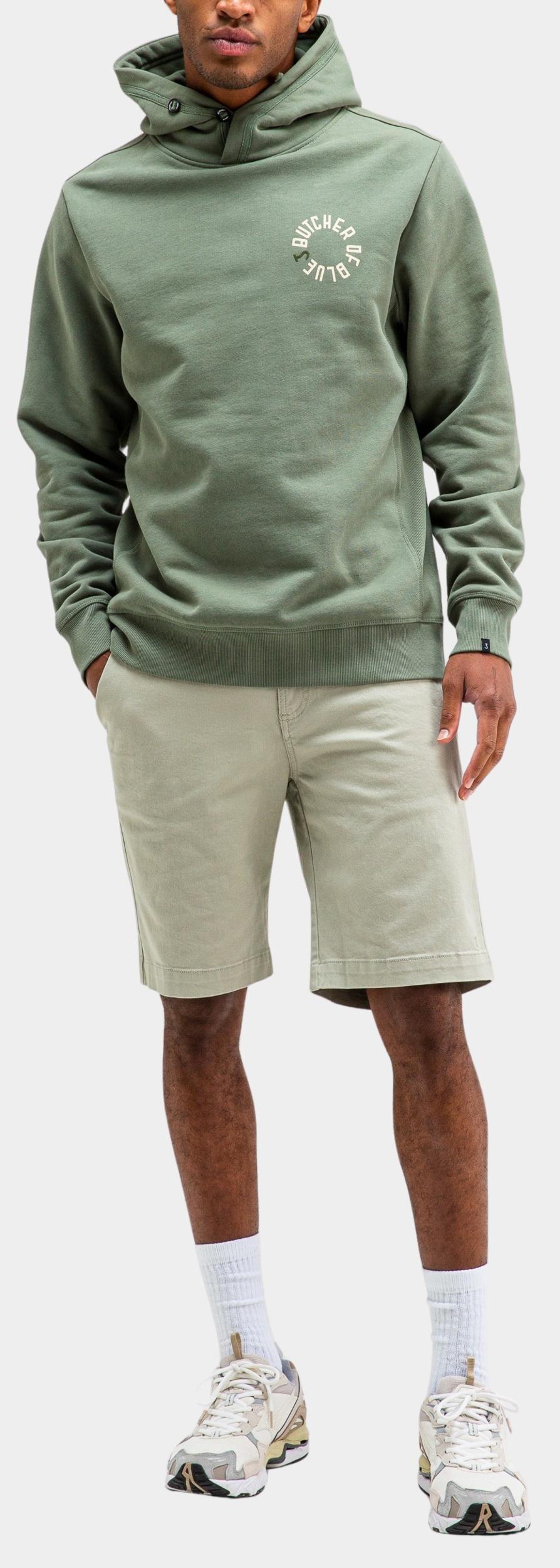 Butcher of Blue Sweater Groen Army Circle Hdd M2513005/792