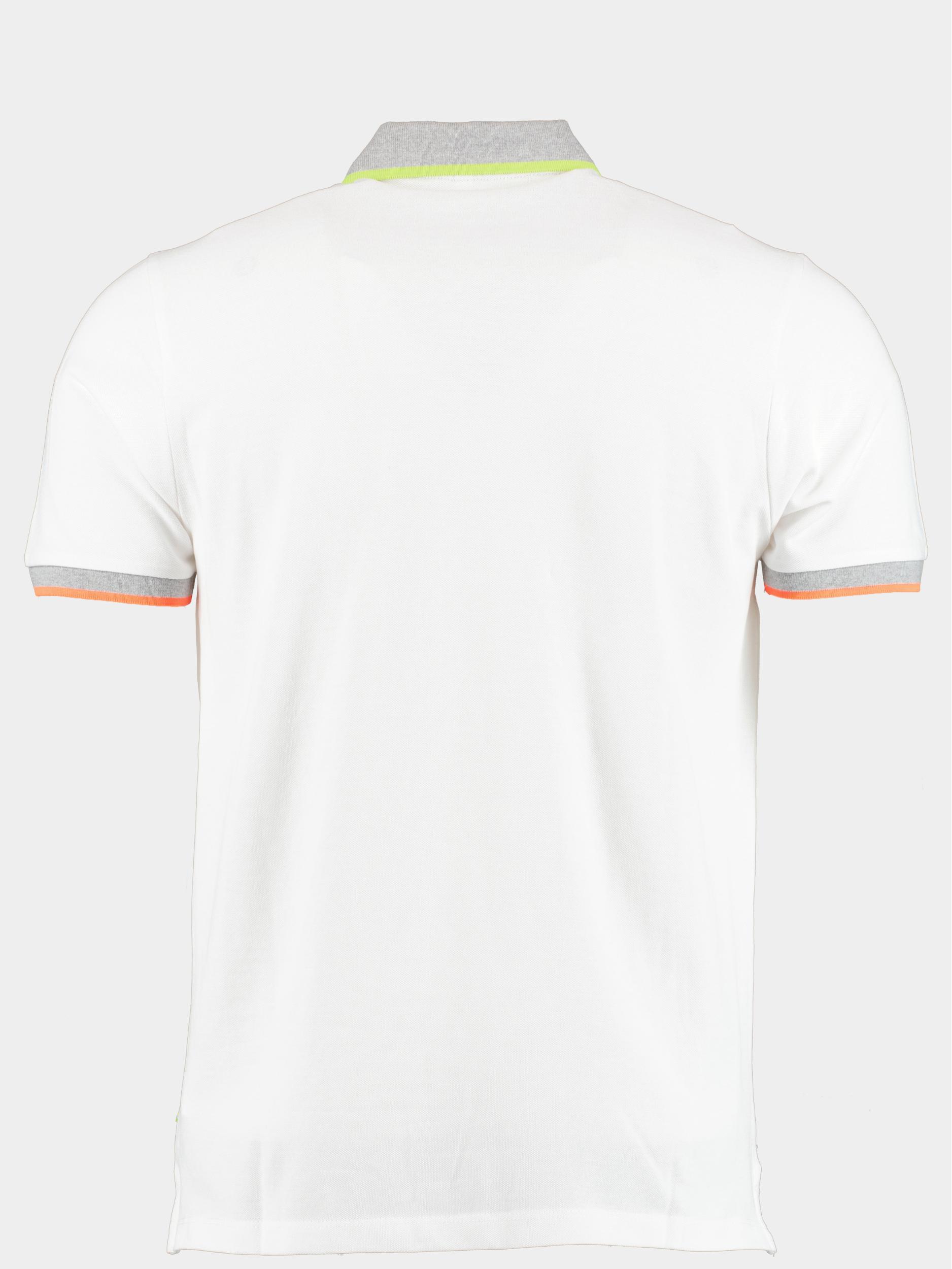 Bos Polo korte mouw Wit Polo Fluor 7822423/100