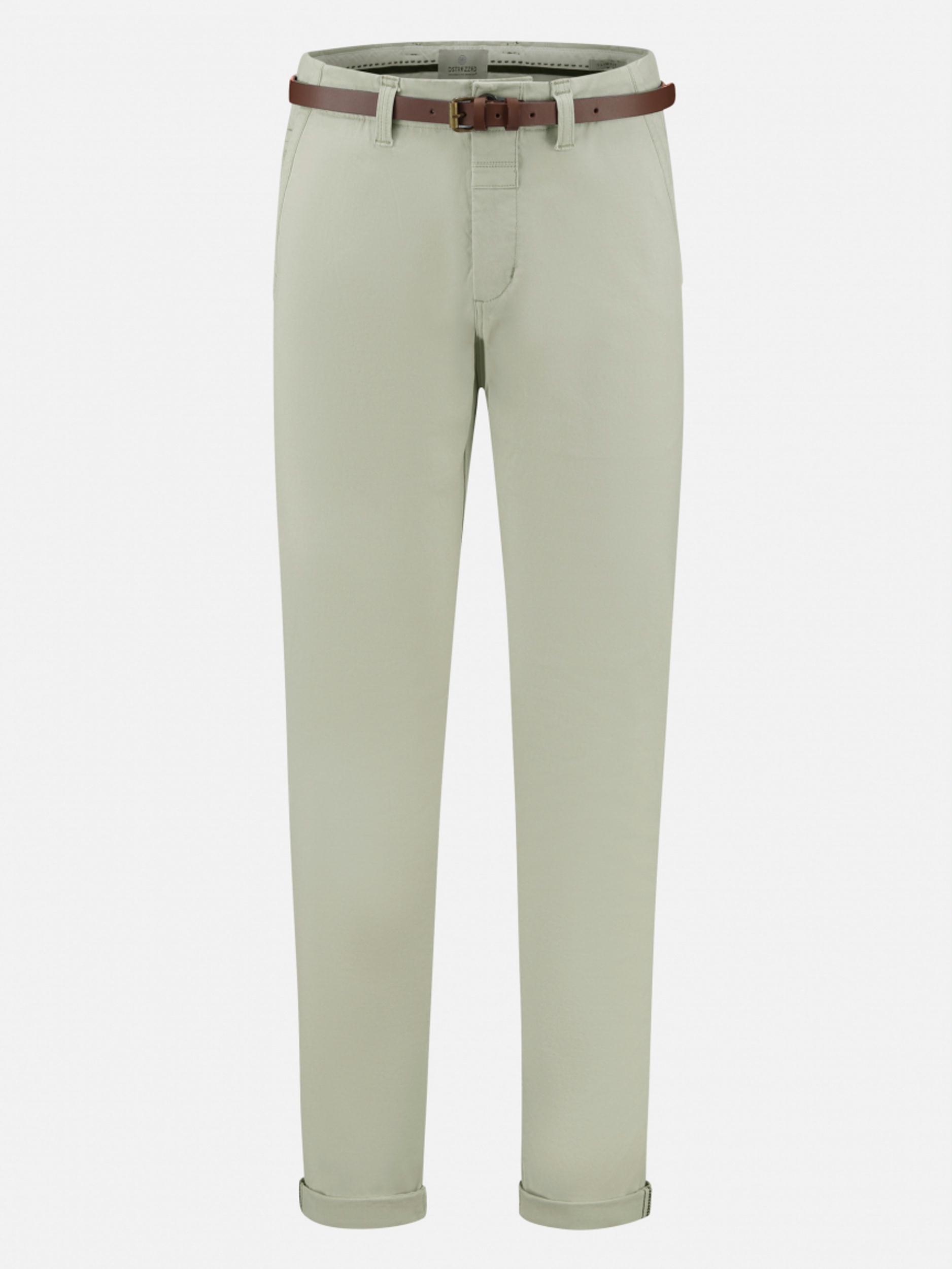 Dstrezzed Katoenen 5-Pocket Groen Presley Chino Pants Stretch T 501146-SS22/540