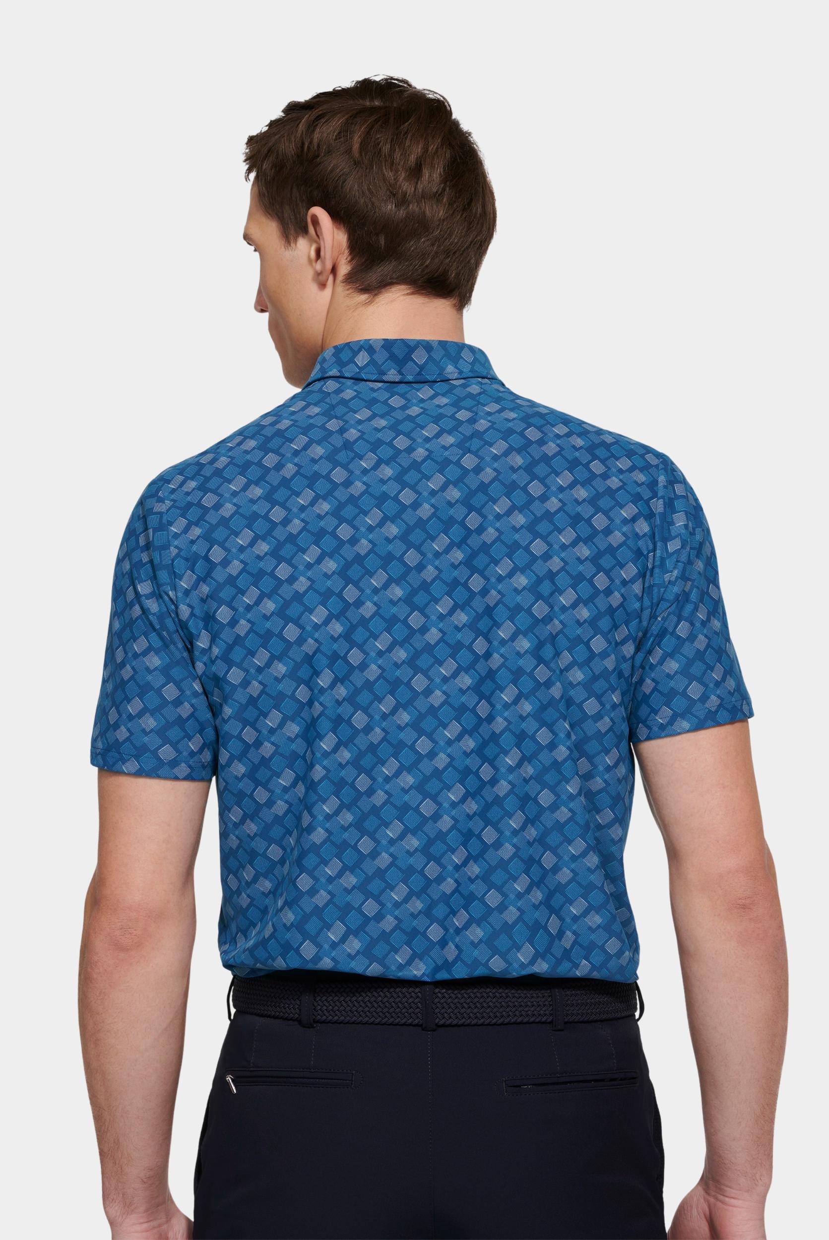 Meyer Polo korte mouw Blauw PHIL Art.9-9008 9539900800/16