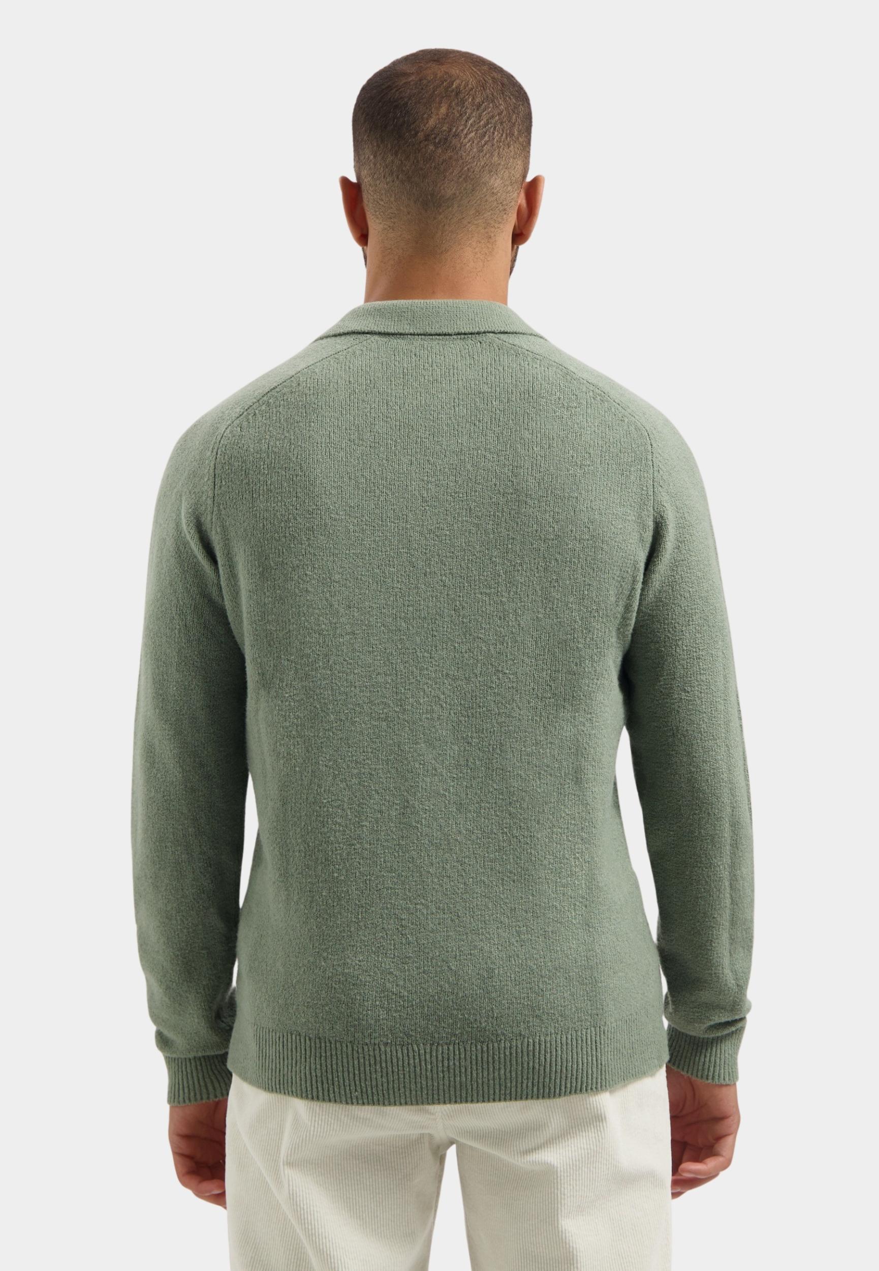 Dstrezzed Polo lange mouw Groen Yvain Polo 405936/544