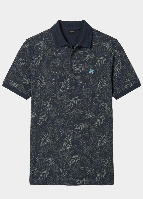 Vanguard Polo korte mouw Blauw Short sleeve polo stretch piq VPSS2602812/5073