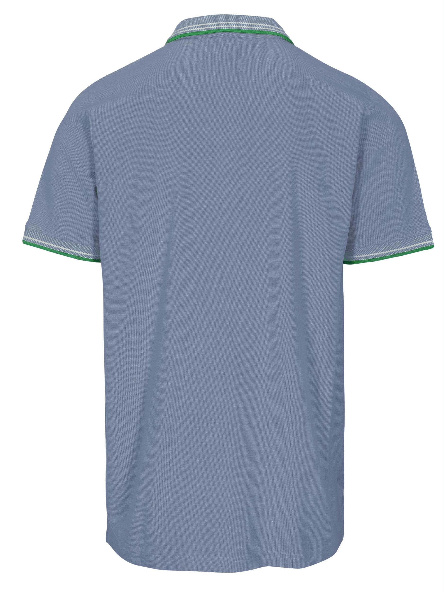 Basefield Polo korte mouw Blauw Polo Shirt 1/2 Arm 219016318/604