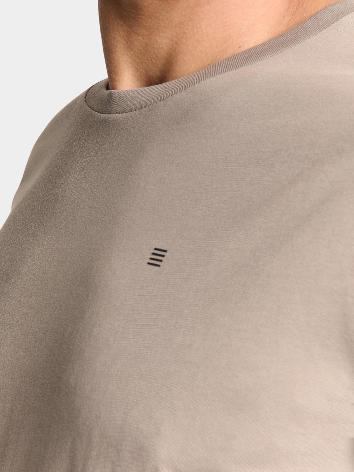 No Excess T-shirt korte mouw Grijs T-Shirt Crewneck Solid Basic 29340701SN/018