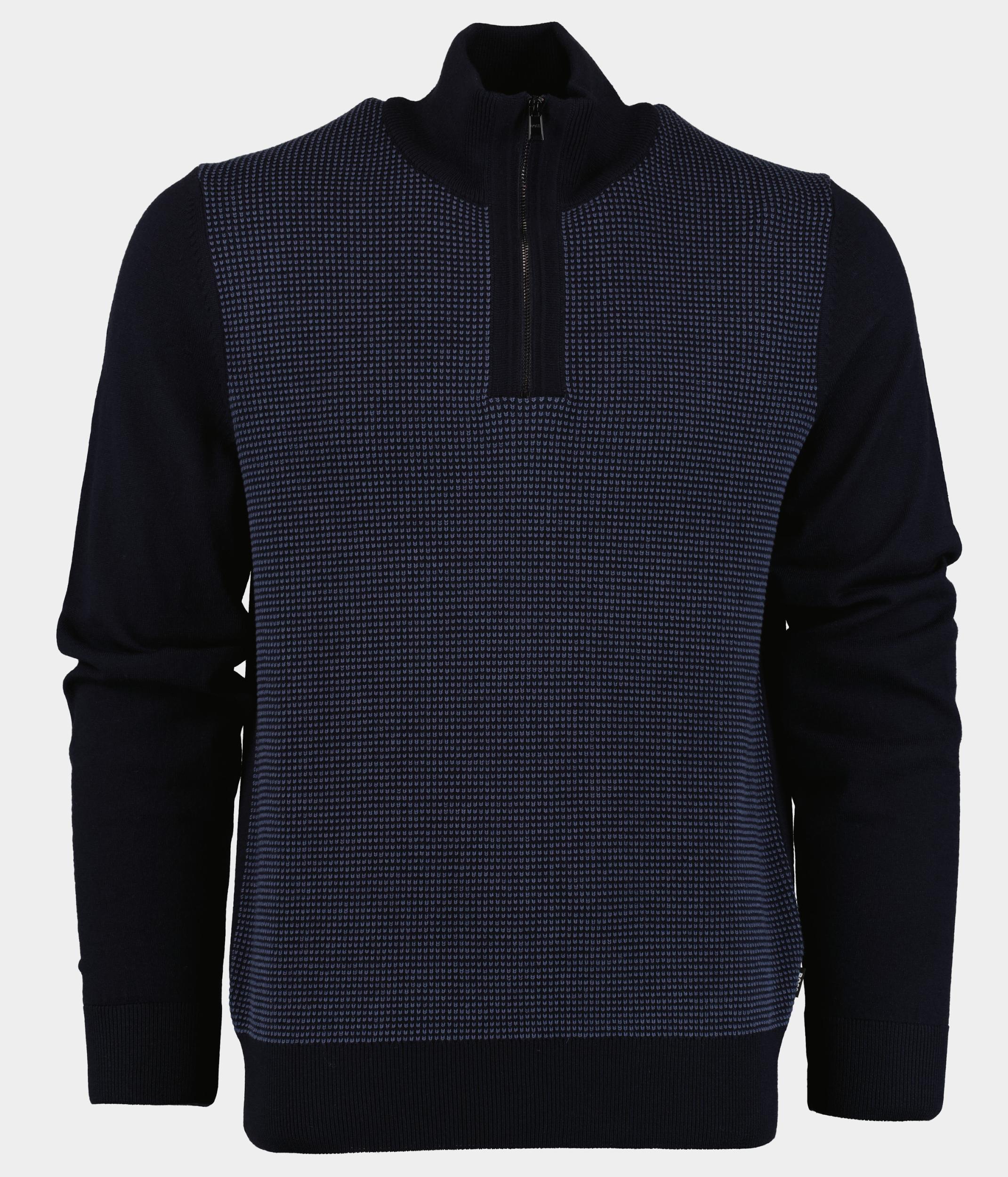 BOSS Black Pullover Blauw H-Dambino 10261652 01 50519590/404