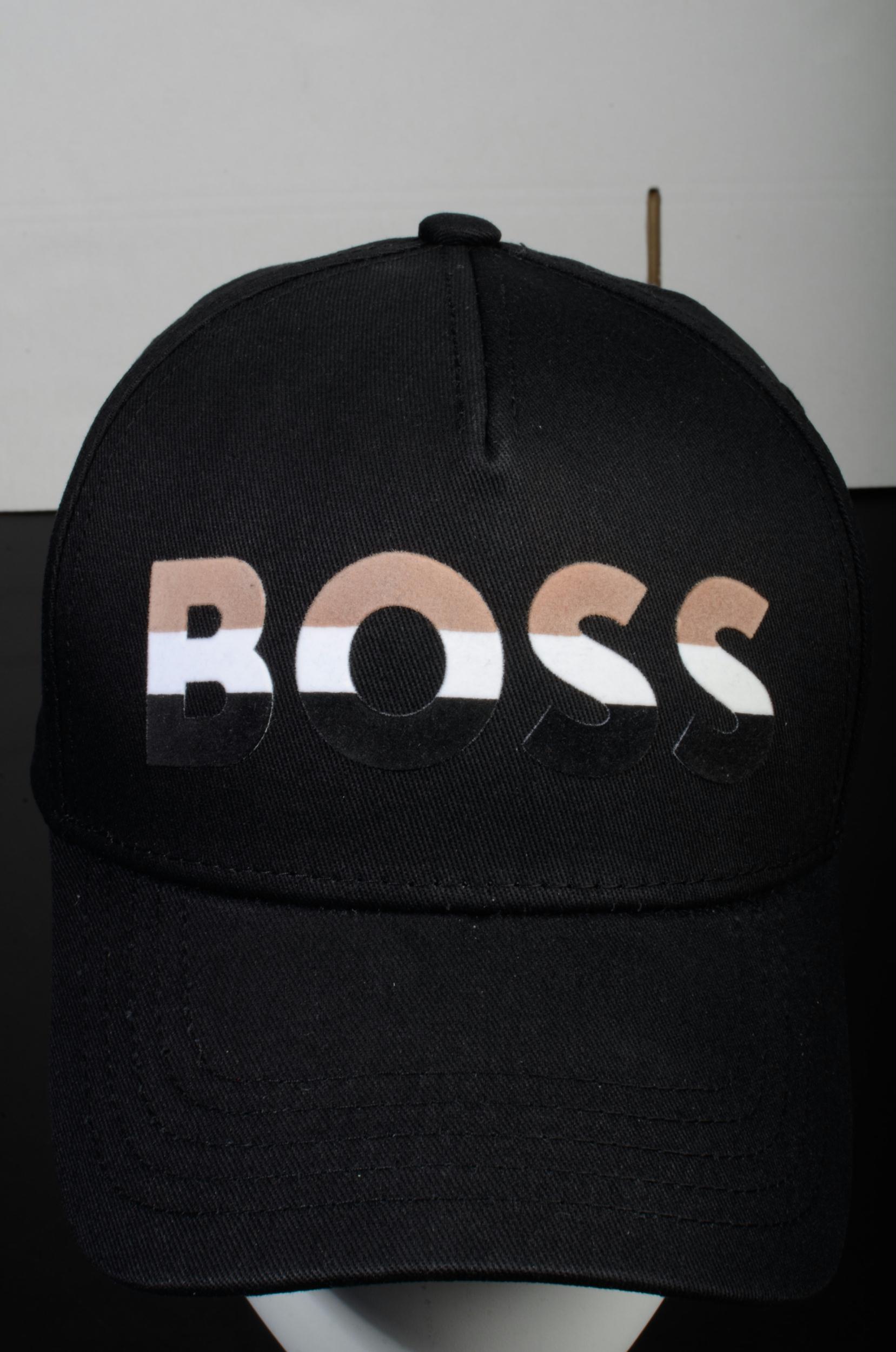 BOSS Black Cap Zwart Sevile-BOSS-1_IN 10234074 01 50482011/001
