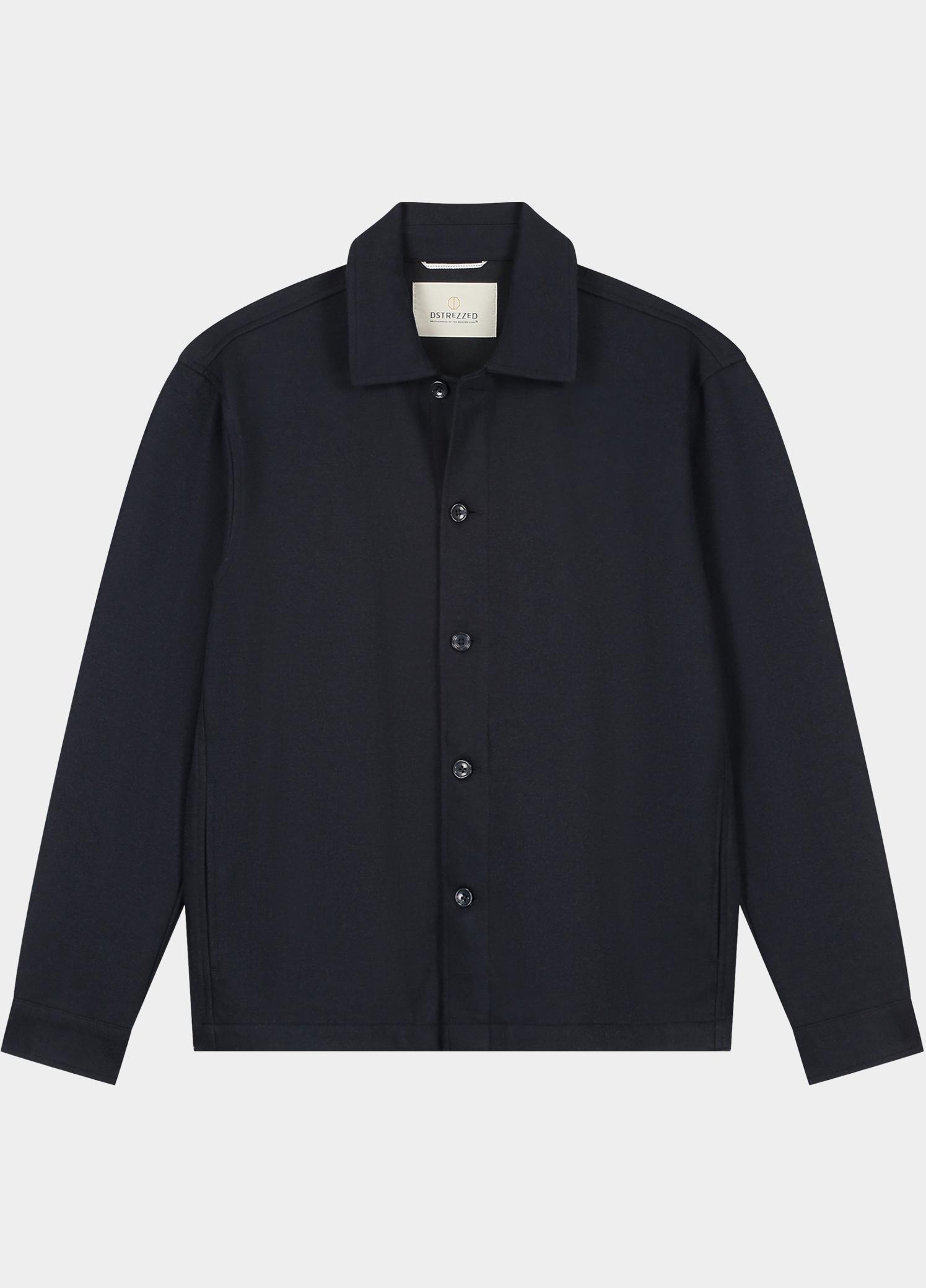 Dstrezzed Overshirt Blauw Callum Bonded Overshirt 155512/649