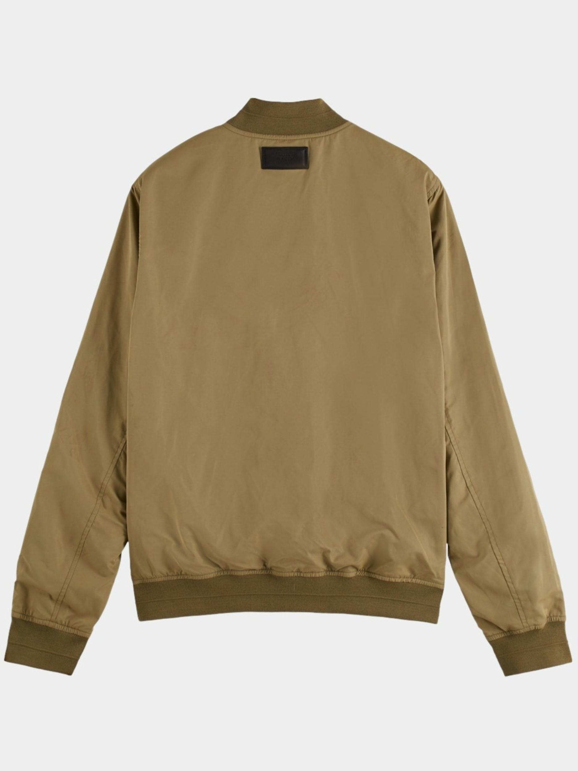 Scotch & Soda Zomerjack Beige Reversible bomber jacket 171513/0414