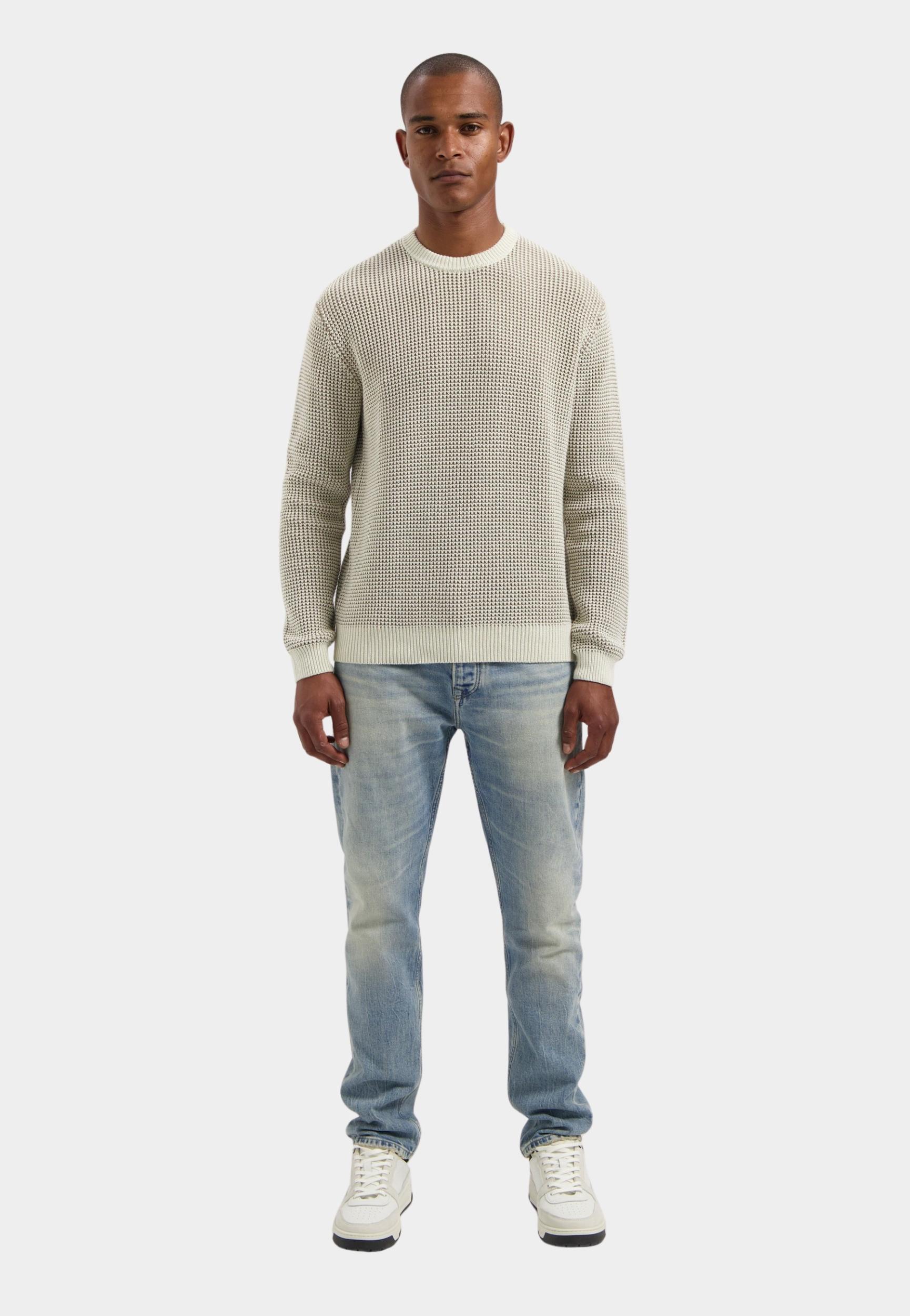 Dstrezzed Pullover Grijs DS_Leones Crewneck 404940/107