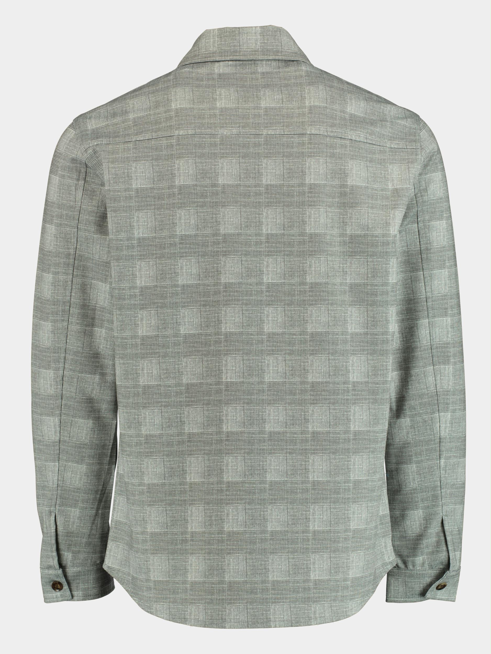 Born With Appetite Casual hemd lange mouw Grijs Liv Overshirt 22107LI61/940 grey