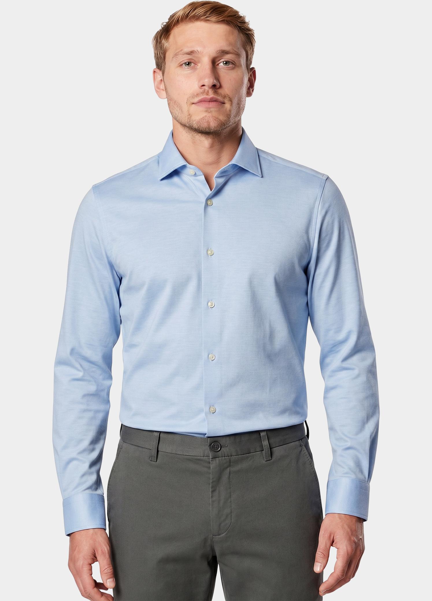 BOSS Black Business hemd lange mouw Blauw P-HANK-K-261 10280672 01 50567476/450