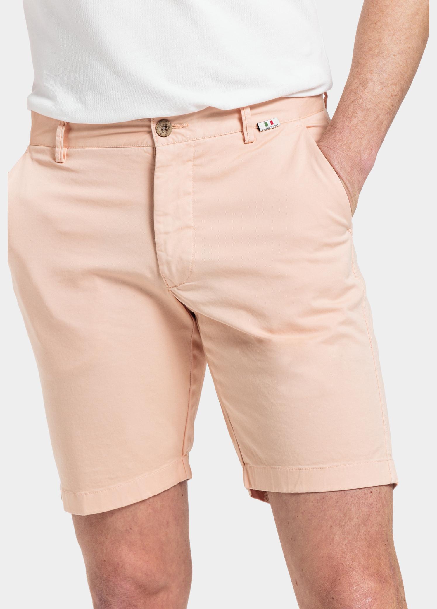 Giordano Korte Broek heren Oranje Stockholm Short Garment Dyed 411115/28