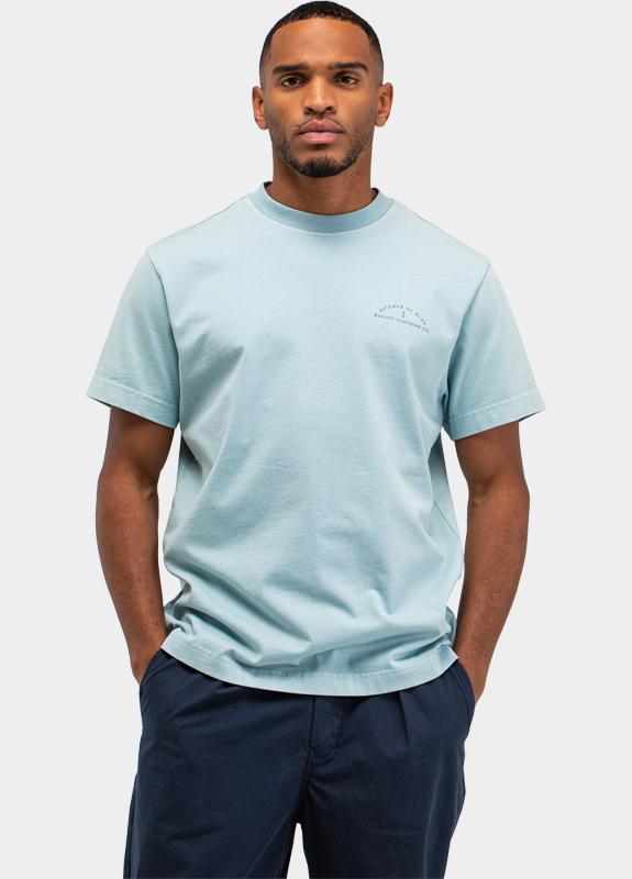 Butcher of Blue T-shirt korte mouw Blauw Army QCC M2613040/856