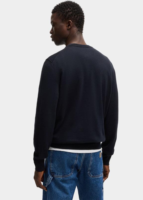 BOSS Orange Pullover Blauw Kanovano_S 10265856 01 50527583/404 BOSS Orange Pullover Blauw Kanovano_S 10265856 01 50527583/404